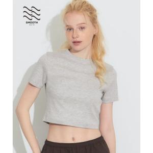 コカ coca スムースコンパクトTシャツ （Gray）