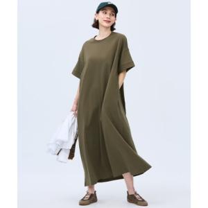 コカ coca コットンワイドワンピース （Khaki）