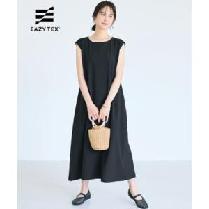 コカ coca 【伊藤千晃様着用】バックリボンノースリーブワンピース （Black）