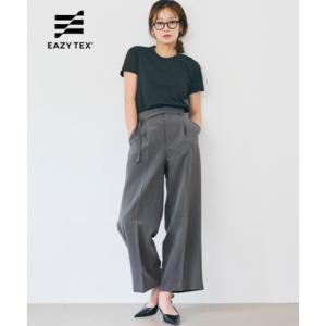 コカ coca ウエストベルトワイドパンツ （Gray）