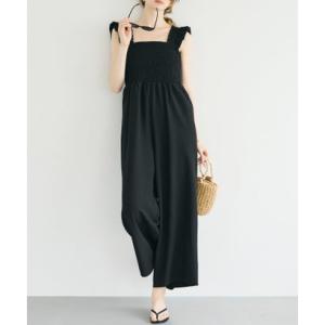 コカ coca サッカーフリルオールインワン （Black）