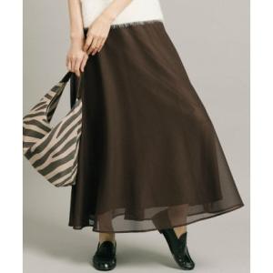 コカ coca メッシュフレアスカート （Brown）