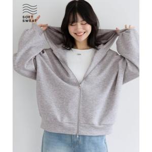 コカ coca ユース ソフトスウェットダブルジップパーカー （Gray）