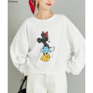 コカ coca 【ディズニー】ヘビーウェイト裏毛スウェットトップス （D）