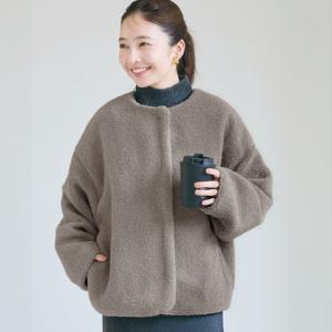 コカ coca ボアブルゾン （Gray）