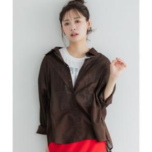 コカ coca ガーゼシャツ （Brown）