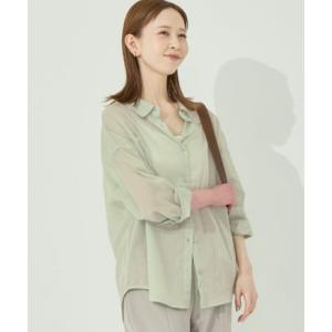 コカ coca ガーゼシャツ （Lt.green）