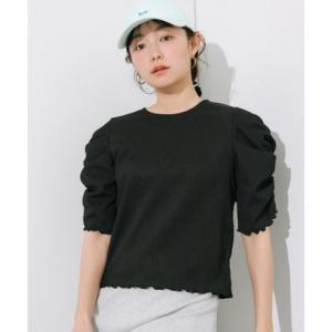 コカ coca シャーリングトップス （Black）