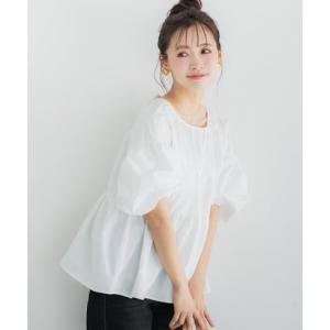 コカ coca 【速乾】パリフワバックリボンブラウス （White）