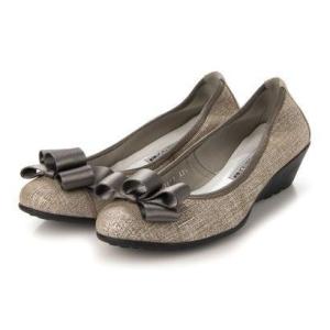 コンポジションナイン composition9 リボンモチーフスタイリッシュコンフォートパンプス