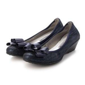 コンポジションナイン composition9 リボンモチーフスタイリッシュコンフォートパンプス