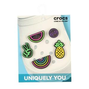 クロックス crocs サンダル ライト アップ ファン 5Pack_LED Fun 5 Pack 10009515 （ジビッツ）｜locondo-shopping