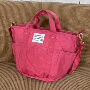 シーアールビー CRB 撥水6ポケットトートバッグ （ピンク）
