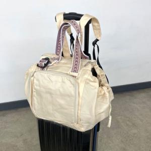 シーアールビー CRB 撥水マルチトラベルトートバッグ （アイボリー）