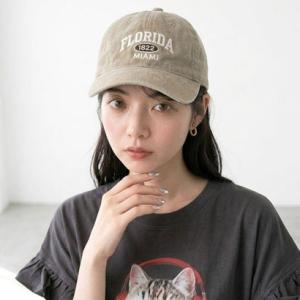 シーアールビー CRB ピグメントFLORIDAキャップ （カーキ）