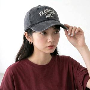 シーアールビー CRB ピグメントFLORIDAキャップ （ブラック）