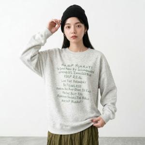 シーアールビー CRB ロゴプルオーバー （グレー）