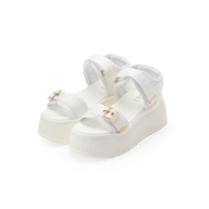 シーエス ティーアンドピー csT&P 厚底ベルトサンダル （ホワイト(001)）