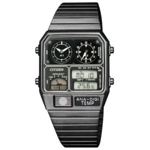 CITIZEN（シチズン） 腕時計 アナデジテンプ ブラック 復刻 250本限定
