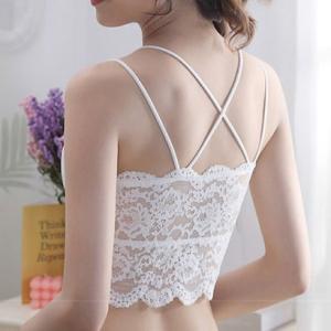 ダイヤモンドハーツ Diamond Hearts レース チューブトップ カップ付きブラトップビスチ...