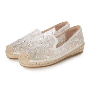 ドナミス Dona Miss 厚底チュールエスパドリーユ （WH）