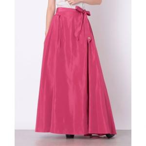 デニーローズ DENNY ROSE タフタロングスカート （BORDEAUX）