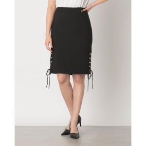 デニーローズ DENNY ROSE サイドレースアップスカート （BLACK）