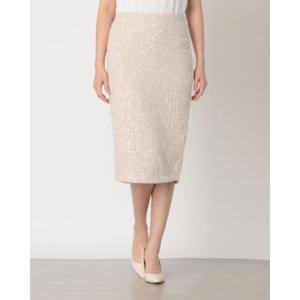 デニーローズ DENNY ROSE ラメツィードペンシルスカート （BEIGE）