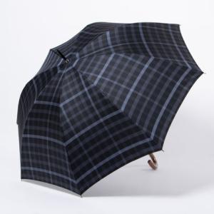 ダックス DAKS DKS紳士長ポリエステツイル先染チェック （ディープブルー）