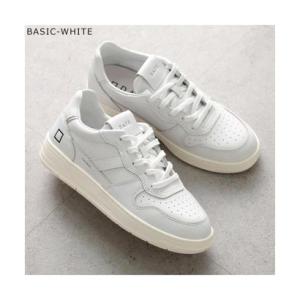 デイト DATE D.A.T.E. スニーカー COURT 2.0 BASIC （BASIC-WHITE/ホワイト）