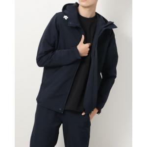 デサント DESCENTE メンズ クロスジャケット ソフトシェル フーデッドジャケット DMMTJ...