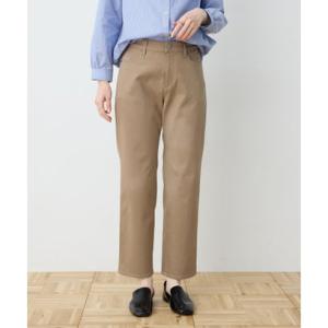 デコイ DECOY ストレッチストレートパンツ【接触冷感】 （ブラウン）