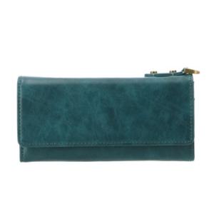 ディバイス DEVICE DEVICE デバイス crass DPG30048 長財布 （ターコイズ...