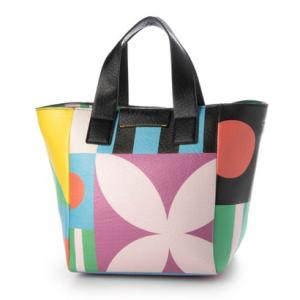 Desigual（デシグアル） 幾何学模様 ミドルトートバッグ （マルチ