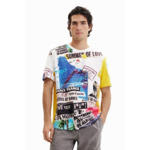 Desigual（デシグアル） tシャツ フローラル グラデーション プリント