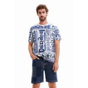 デシグアル Desigual BERNARDO Tシャツショートスリーブ （ホワイト）｜locondo-shopping