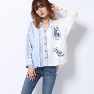 デシグアル Desigual シャツロングスリーブ LADA