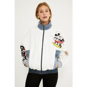 デシグアル Desigual デニムジャケット LA 86 Jacket bis （ホワイト）｜locondo-shopping