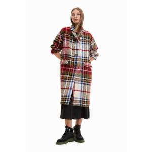 Desigual（デシグアル） コート チェスターコート レッドタータン 