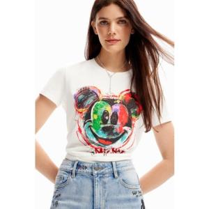 デシグアル Desigual ミッキーマウス アーティTシャツ （ホワイト）