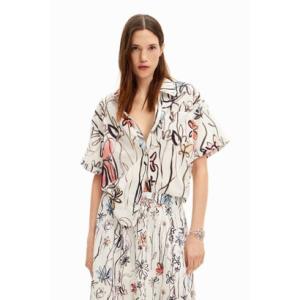 Desigual（デシグアル） ブラウス シャツ ウォーターカラーフラワー