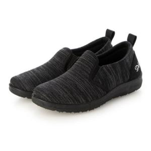 ディアステップ DEAR STEP レディーススニーカースリッポン （BLACK）