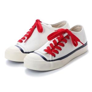 ディガウト DIGOUT DEAN (Low-Top Vulcanized Sneakers) （WHITE）