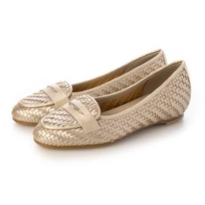 ダイアナウェルフィット DIANA WELL FIT 編みこみカッターシューズ （ゴールドメッシュ）