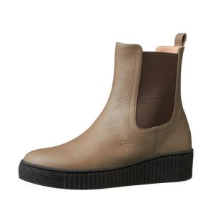 ダイアナウェルフィット DIANA WELL FIT サイドゴアブーツ （ダークベージュカーフ）