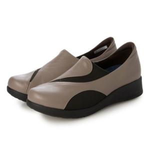 ダイアナウェルフィット DIANA WELL FIT スリッポンシューズ （ダークベージュカーフ）