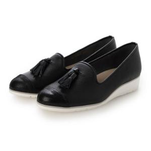 ダイアナウェルフィット DIANA WELL FIT タッセルスリッポン （黒カーフ）