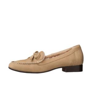 ダイアナウェルフィット DIANA WELL FIT モカシンシューズ （ダークベージュヌバック）
