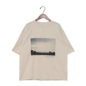 ドゥ アルシーヴ DOUX ARCHIVES フォトプリント半袖Tee （GRG）