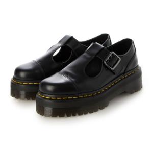 ドクターマーチン Dr.Martens BETHAN T BAR BLACK POLISHED SMOOTH （ブラック）｜locondo-shopping